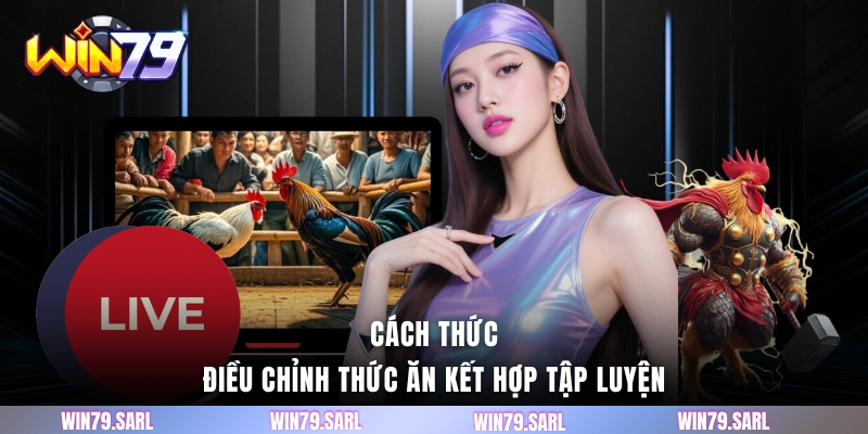 Cách thức điều chỉnh thức ăn kết hợp tập luyện 